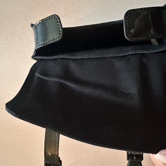 Dr Martens Black Patent Leather Crossbody Bags - Picture 3 of 4